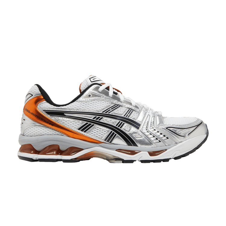 ★Asics★Gel-Kayano 14 White Piquant Orange★大人気★ ☆Asics☆Gel-Kayano 14 White Piquant Orange☆大人気☆ (asics