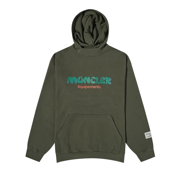Buy Moncler Genius x Salehe Bembury Popover Hoodie 'Olive' - 8G000
