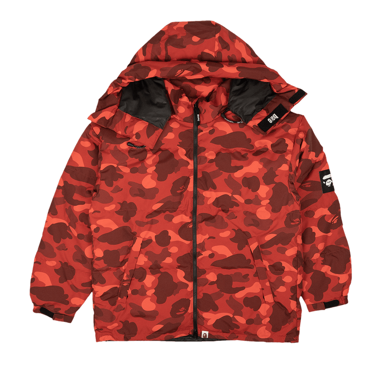 Red camo coat shop