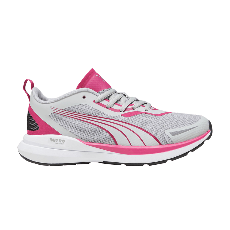 (GS) PUMA Kruz Nitro 'Ash Grey Pinktastic'