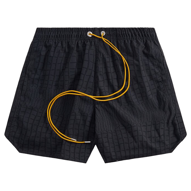 Buy Rhude Crocodile Swim Shorts 'Black' - PF23SM021693720372