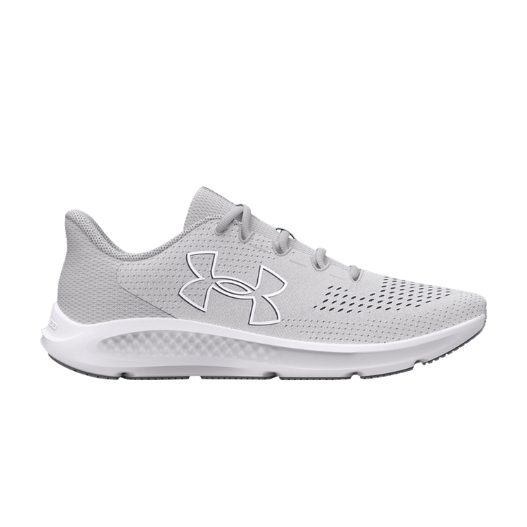 Under Armour Charged Pursuit 3 'Big Logo - Halo Grey White' (Women's)