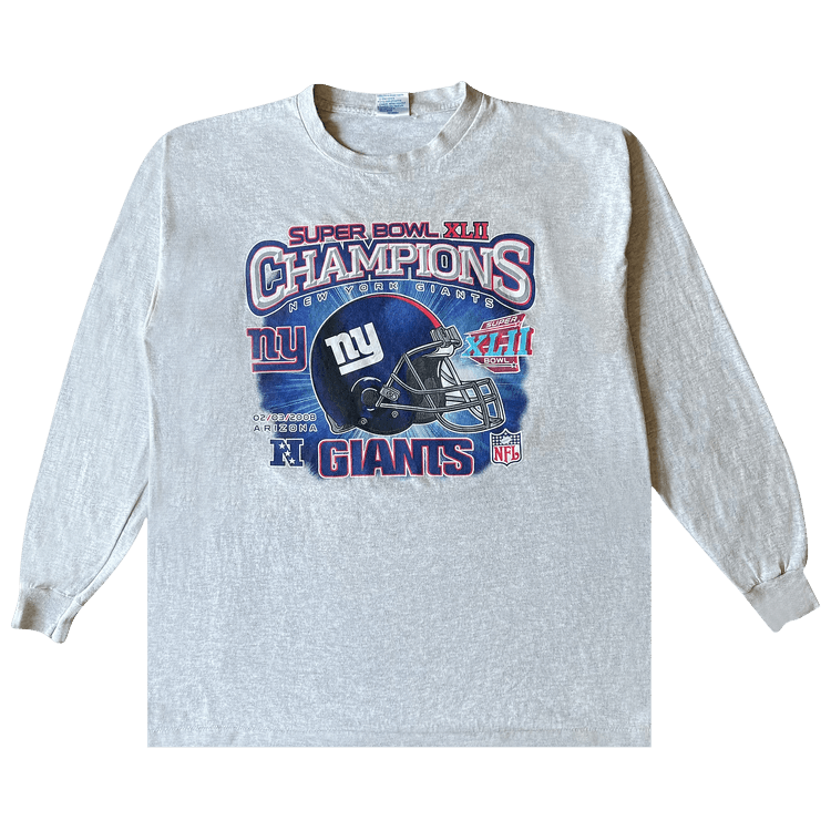 New York Giants Graphic Super Bowl Champions Shirt