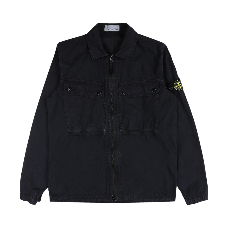 Navy stone shop island overshirt