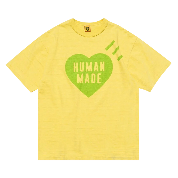 Buy Human Made Logo Color Tee #1 'Yellow' - HM25CS037 YELL