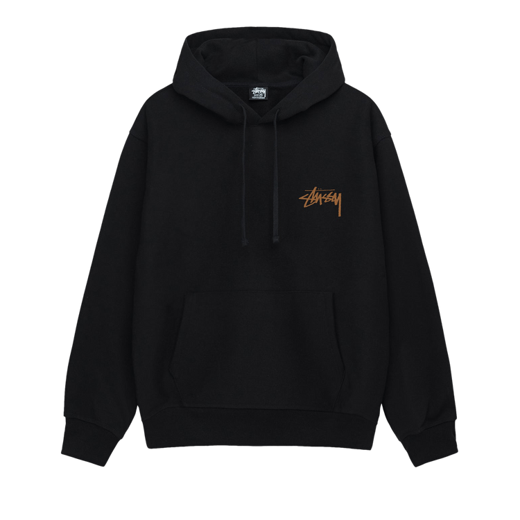人気 ☆STUSSY☆ TOUGH GEAR HOODIE BLACK Stüssy Black 'Tough Gear' Hoodie Stussy