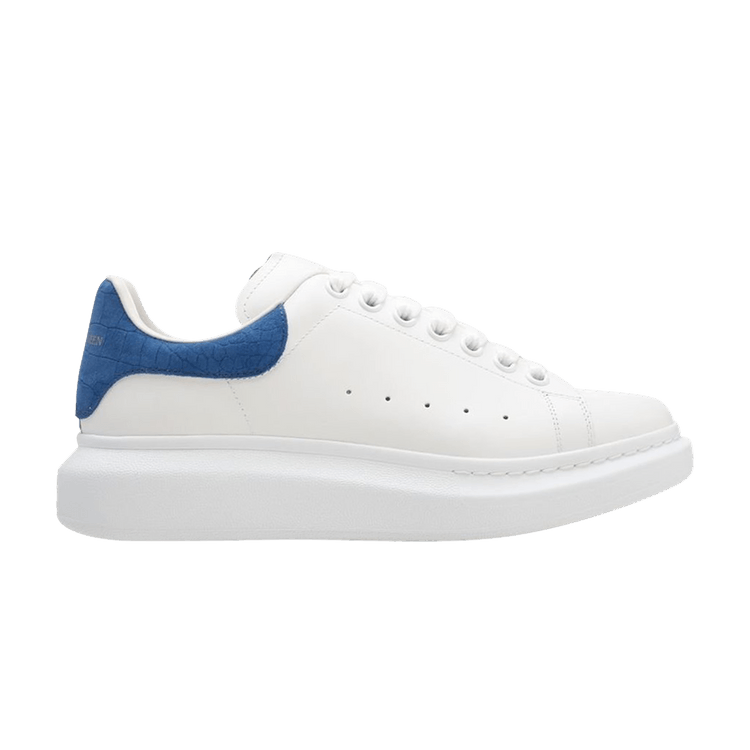 White and blue alexander mcqueen's sale