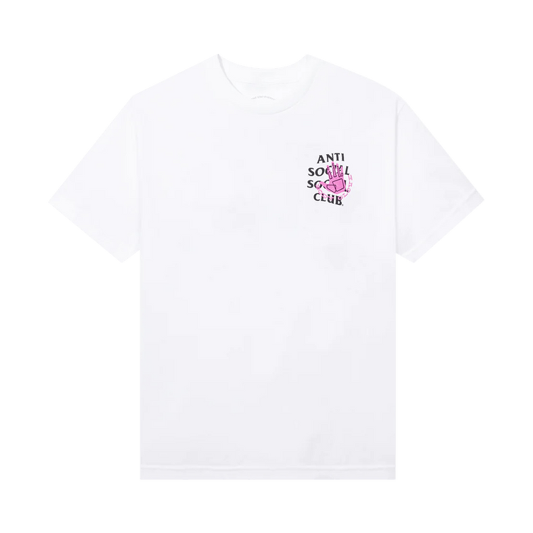Buy Anti Social Social Club Spray Tee 'White' - ASSC23MAJ1SS46 | GOAT