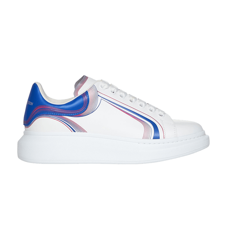 Buy Alexander McQueen Oversized Sneaker 'Curve Tech - Blue Red