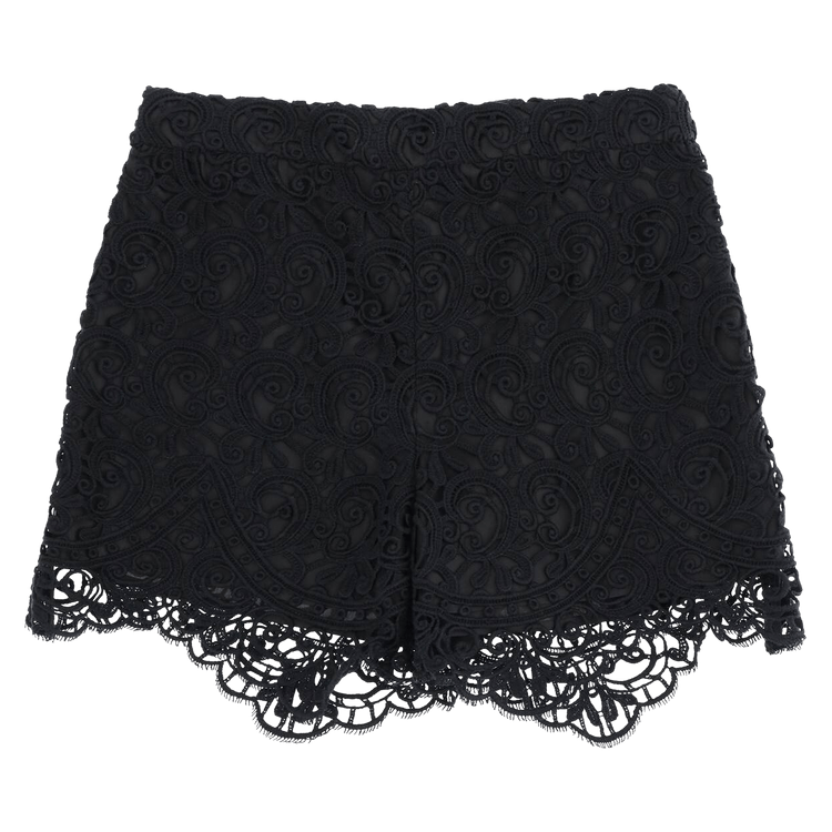 Burberry Lace Biker Shorts Black Culture Circle