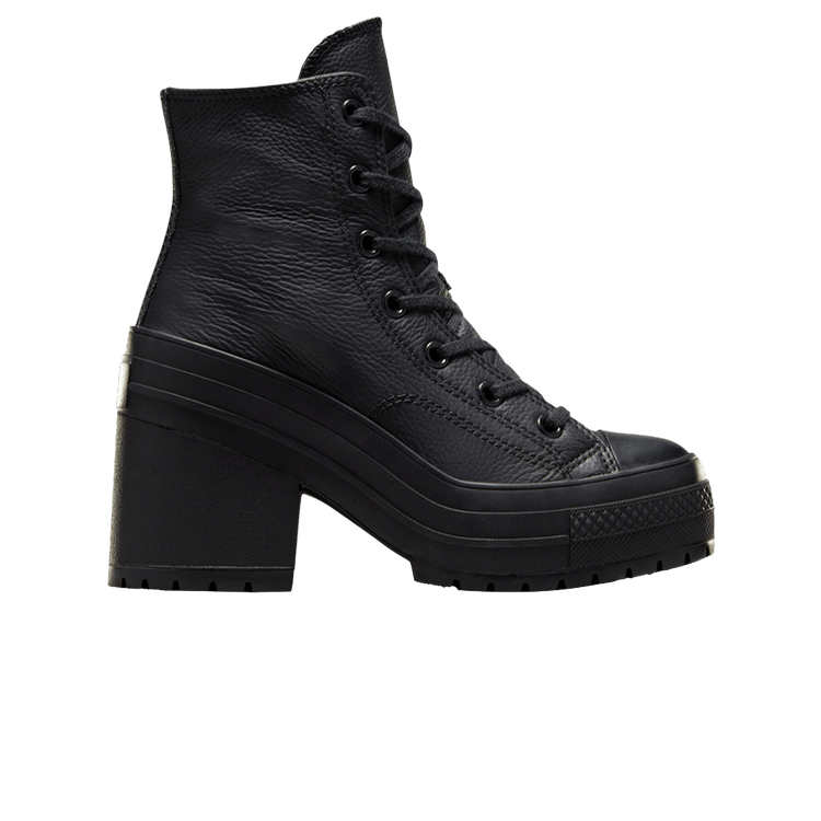 Wmns Chuck 70 De Luxe Heel Leather High 'Black'