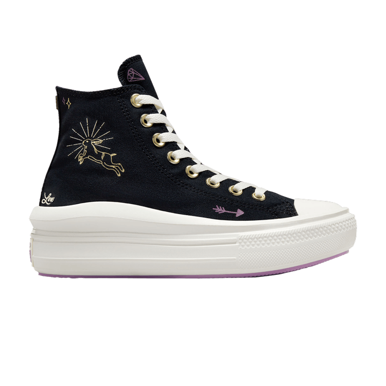 Wmns Chuck Taylor All Star Move Platform High 'Tiny Tattoos'