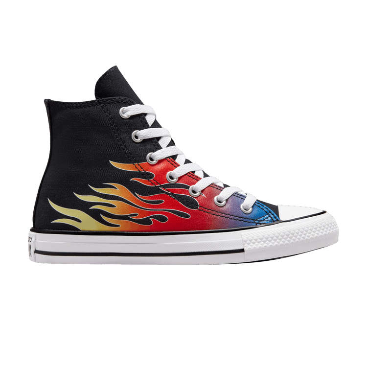 Chuck Taylor All Star High GS 'Cars - Flames'