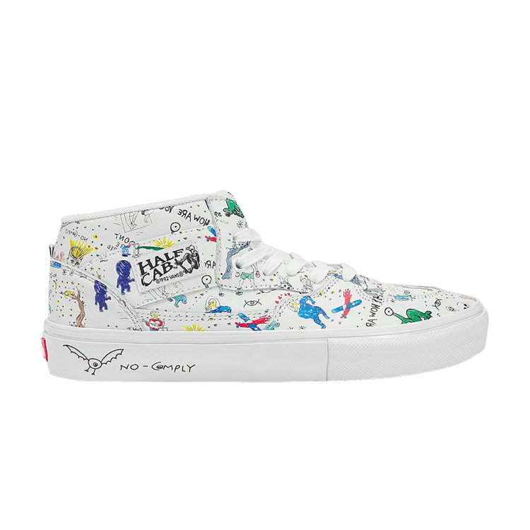 Buy No-Comply x Daniel Johnston x Vans Half Cab 'Doodles