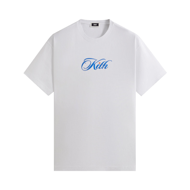 ☆ KITH cursive logo tee ロゴTシャツ ☆ Buy Kith Cursive Logo Tee 'White' - KHM031566 101 | GOAT