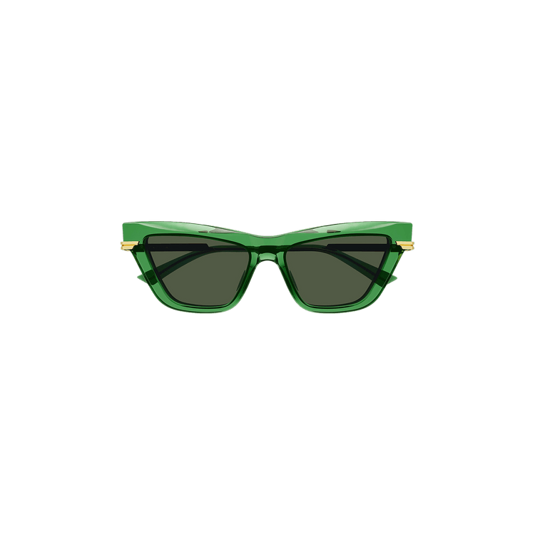 Buy Bottega Veneta Cat Eye Frame Sunglasses 'Green