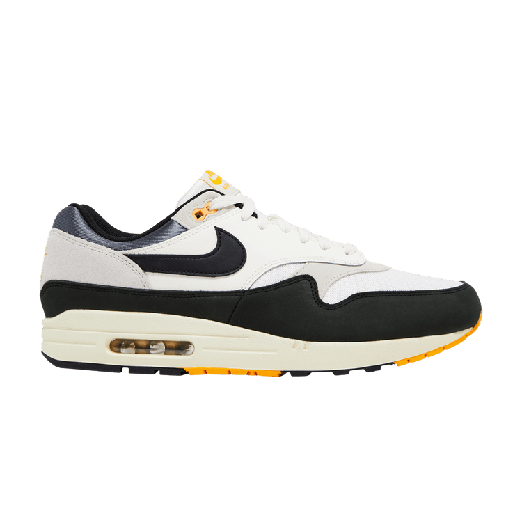 Air max 1 black white outlet light bone