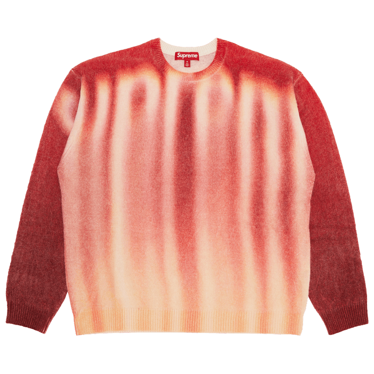 Supreme - Authenticated Knitwear - Cotton Red for Women, Very Good Condition
