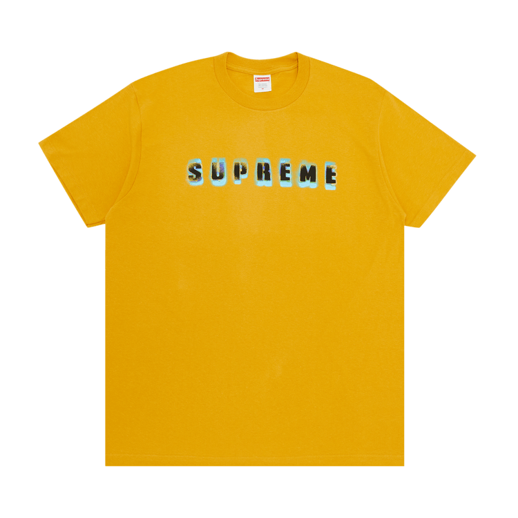 Size xxl Supreme Stencil Tee 'Mustard'