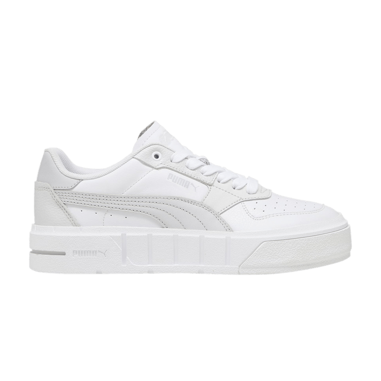 PUMA Cali Court Leather 'White Cool Light Grey' (Women's)