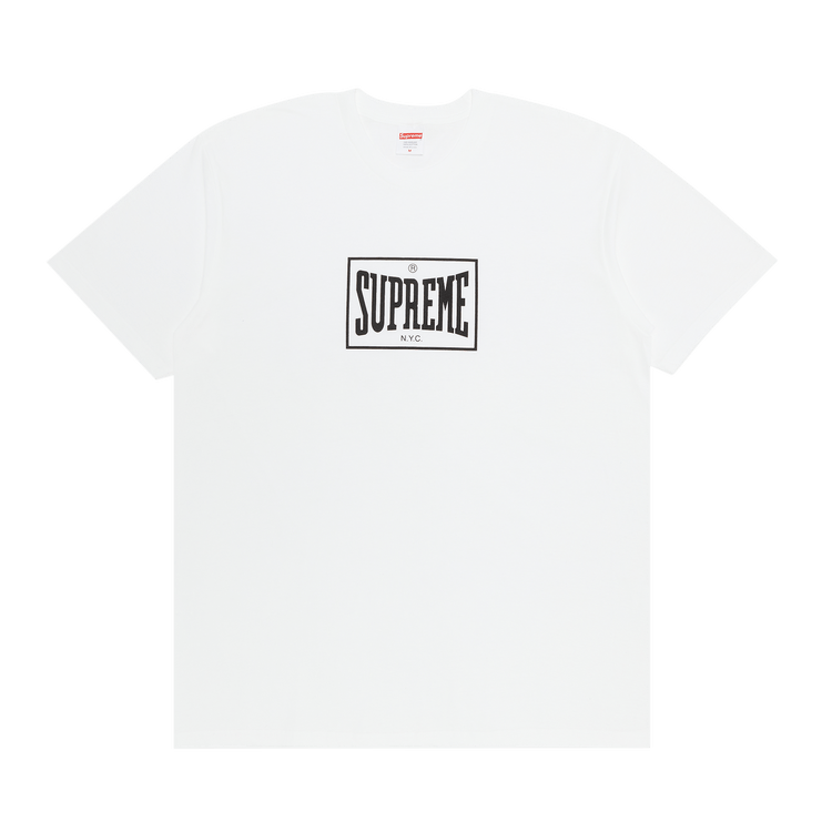 Buy Supreme Warm Up Tee 'White' - FW23T31 WHITE | GOAT DE