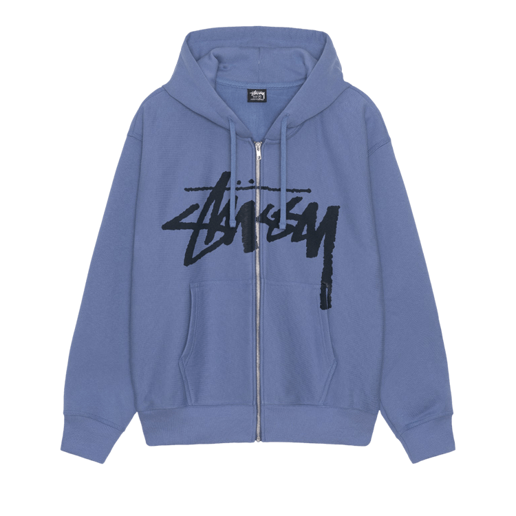 Buy Stussy Venus Zip Hoodie 'Storm' - 1974946 STOR | GOAT