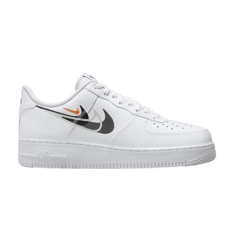 Buy Air Force 1 '07 'Multi Swoosh - White Black' - FN7807 100 | GOAT