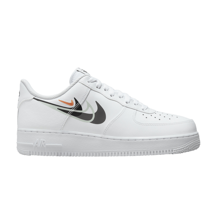 Nike Air Force 1 Low Multi Swoosh White Black FN7807-100