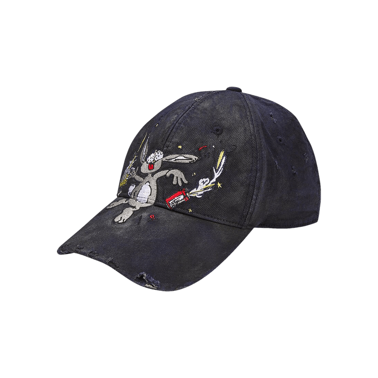 Buy Martine Rose Bunny Cap 'Black' - MRAW23 1134 BLAC | GOAT