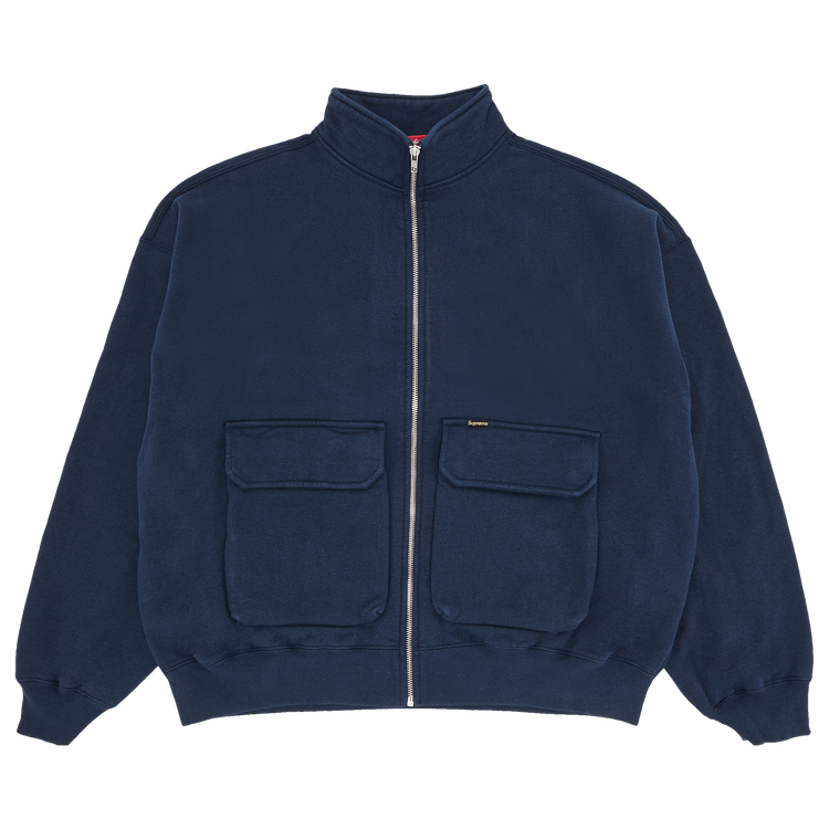 Buy Supreme Cargo Pocket Zip Up Sweatshirt 