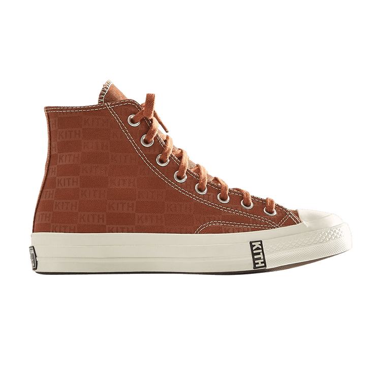 Kith x Chuck 70 High 'Gingerbread Monogram'