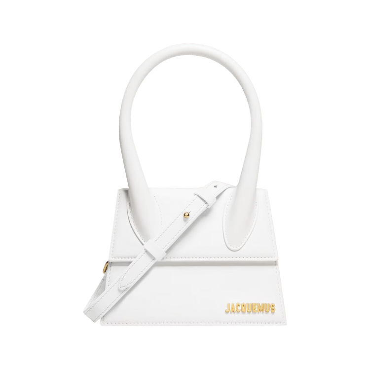 Jacquemus Le Chiquito Moyen Bag White Culture Circle