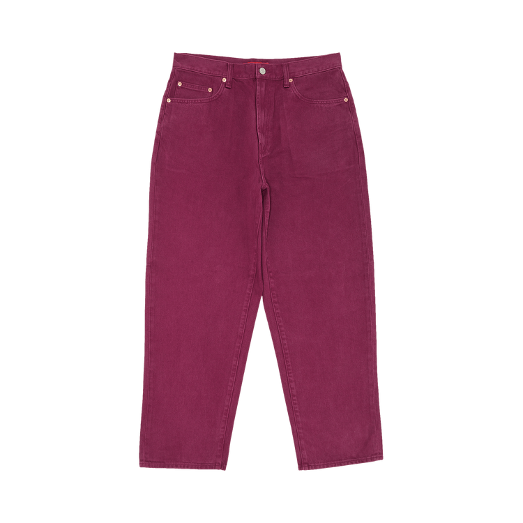 Buy Supreme Baggy Jean 'Plum' - FW23P27 PLUM | GOAT