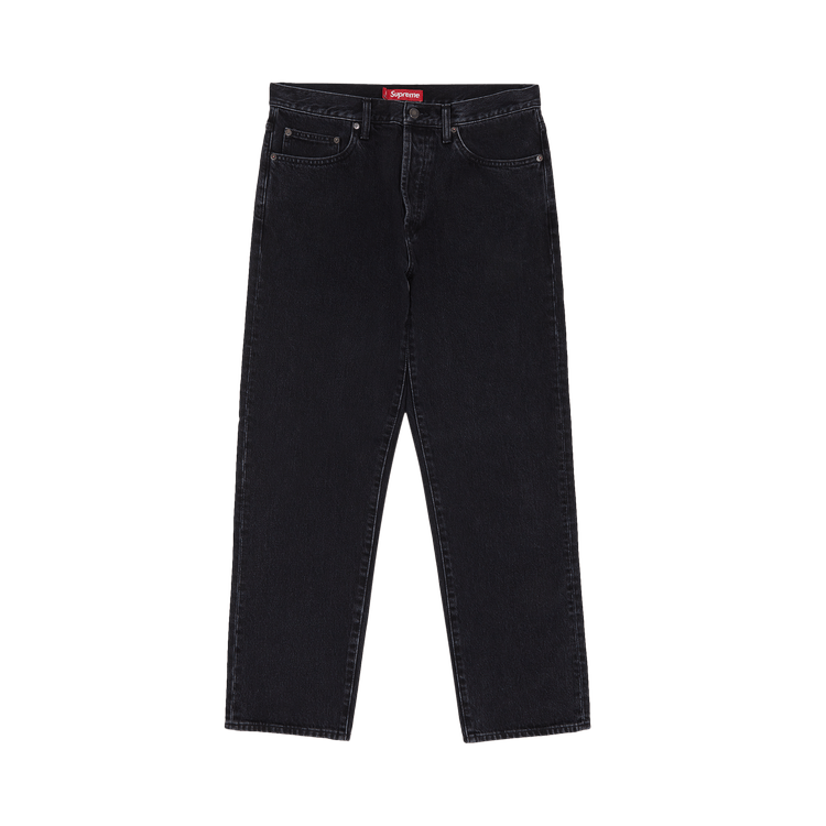 Supreme Regular Jean 'Washed Black'