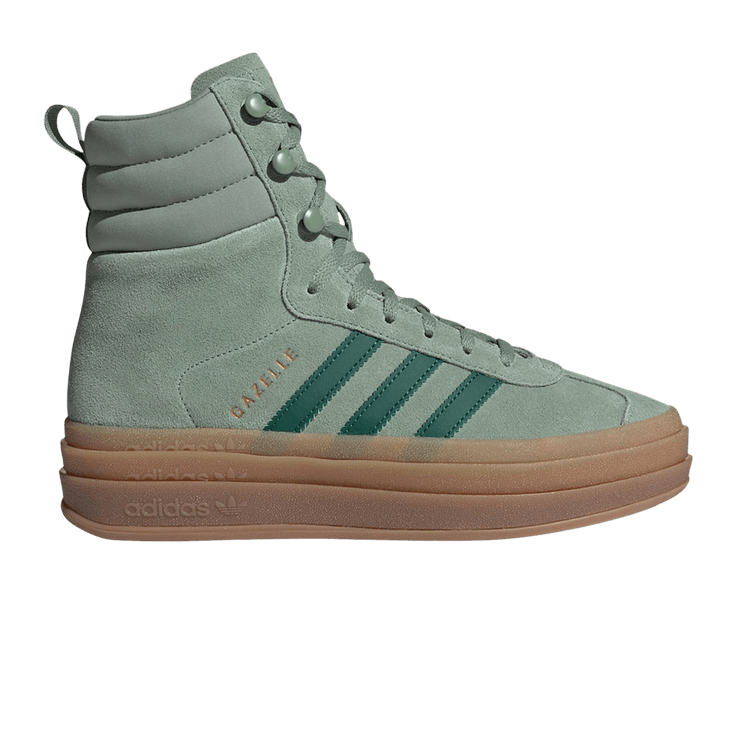 Buy Adidas Wmns Gazelle Boot 'Silver Green Gum' - ID6982 | GOAT