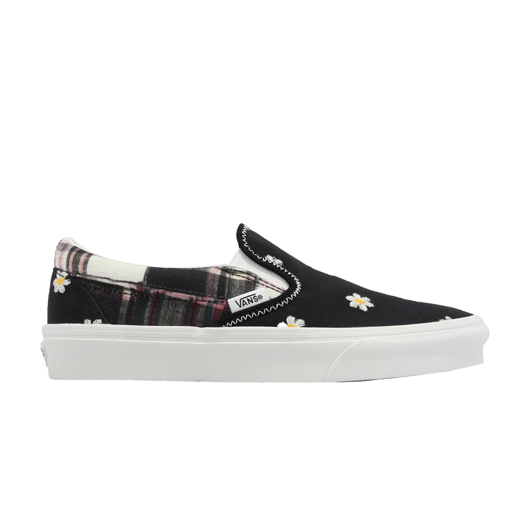 Classic Slip-On 'Floral Plaid Patchwork'