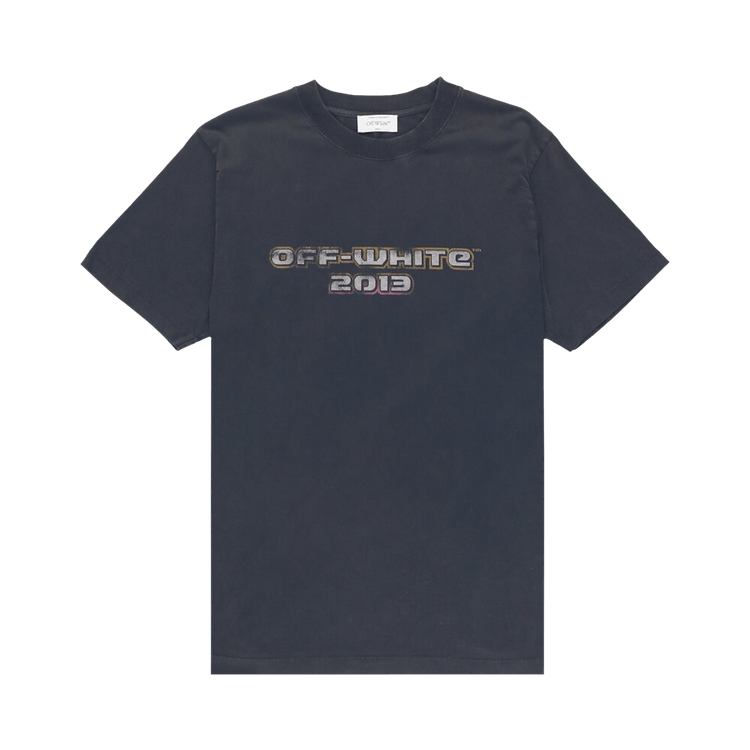 Buy Off-White Digit Bacchus Slim Short-Sleeve Tee 'Black