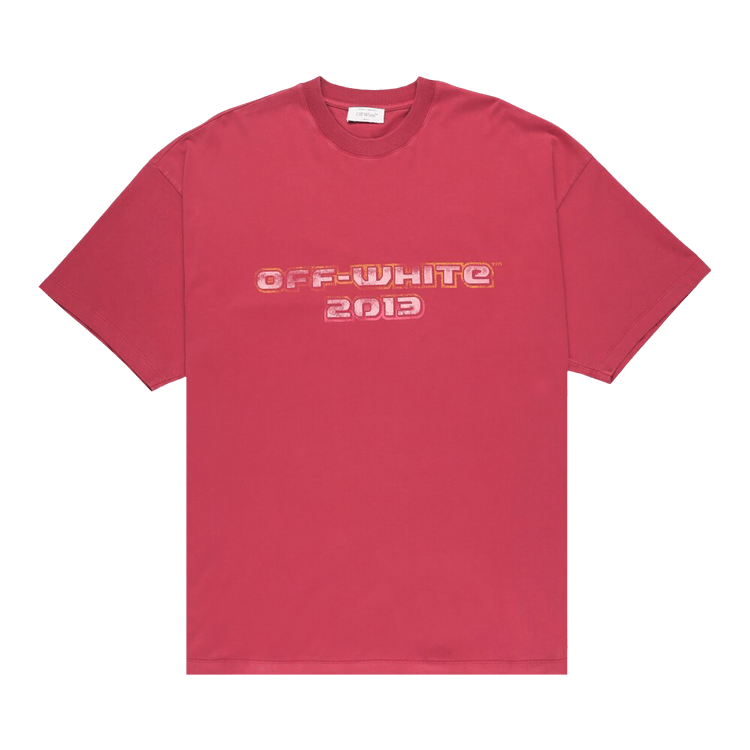 Buy Off-White Digit Bacchus Over T-Shirt 'Rio Red/Multicolor