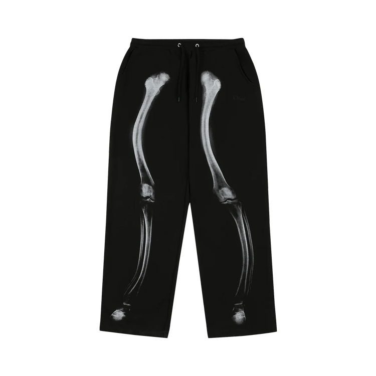 Buy Dime Wave Bones Sweatpants 'Black' - DIME23D1F33BLK | GOAT