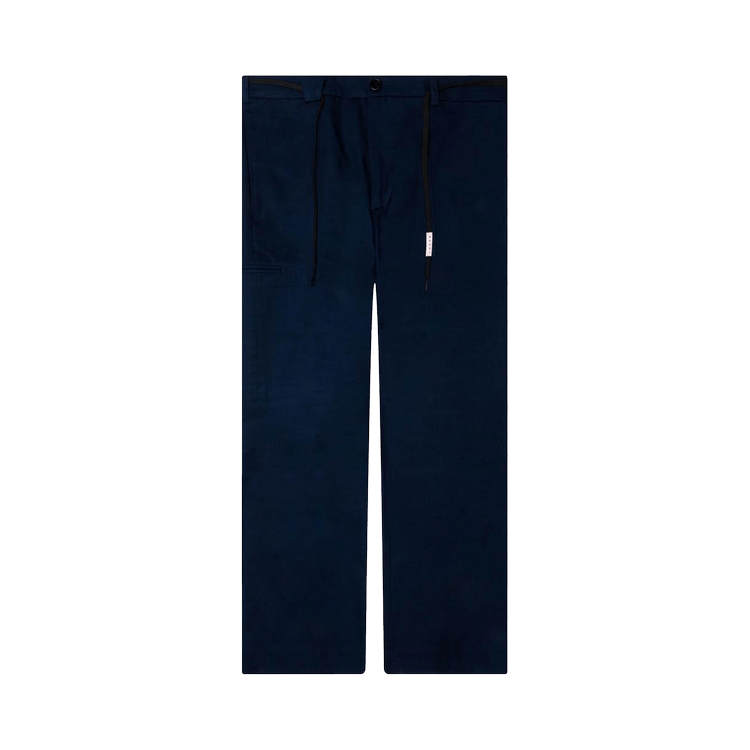 Marni Gabardine Pants 'Ink'