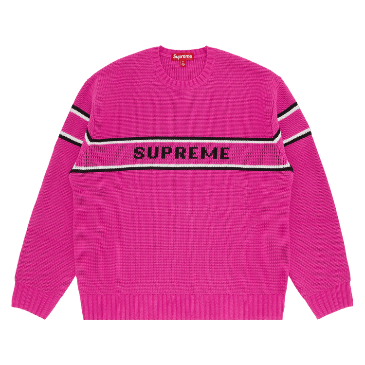 Sweater pink supreme clearance
