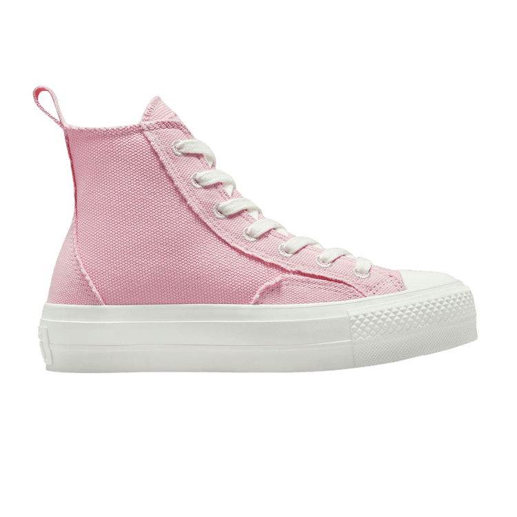 Wmns Chuck Taylor All Star Lift Platform High 'Oversized Patch - Sunrise Pink'