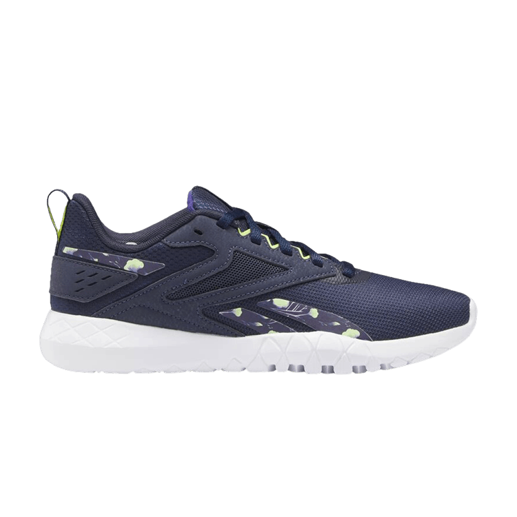 Wmns Flexagon Energy 4 'Vector Navy Acid Yellow'