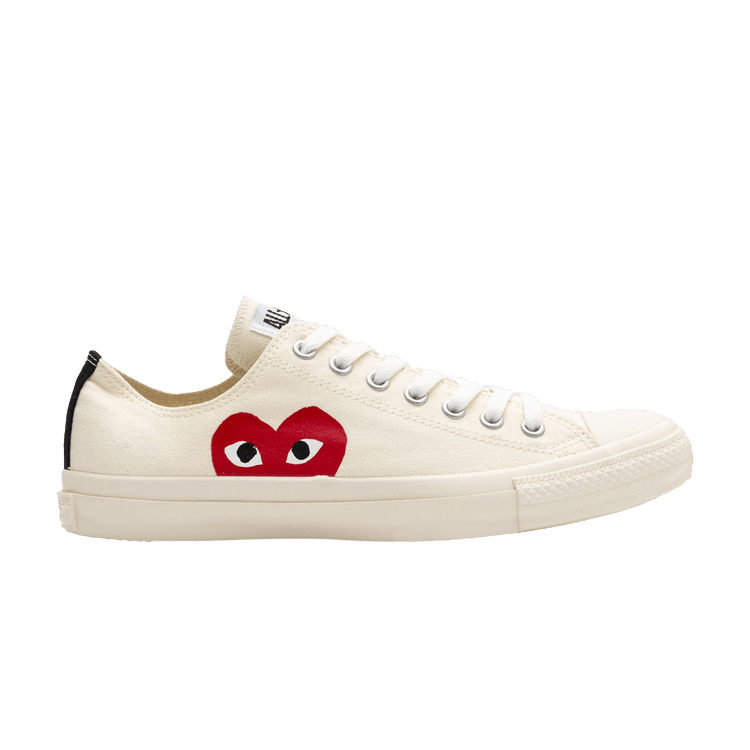 Comme des Garçons PLAY x Chuck Taylor All Star Low 'White'