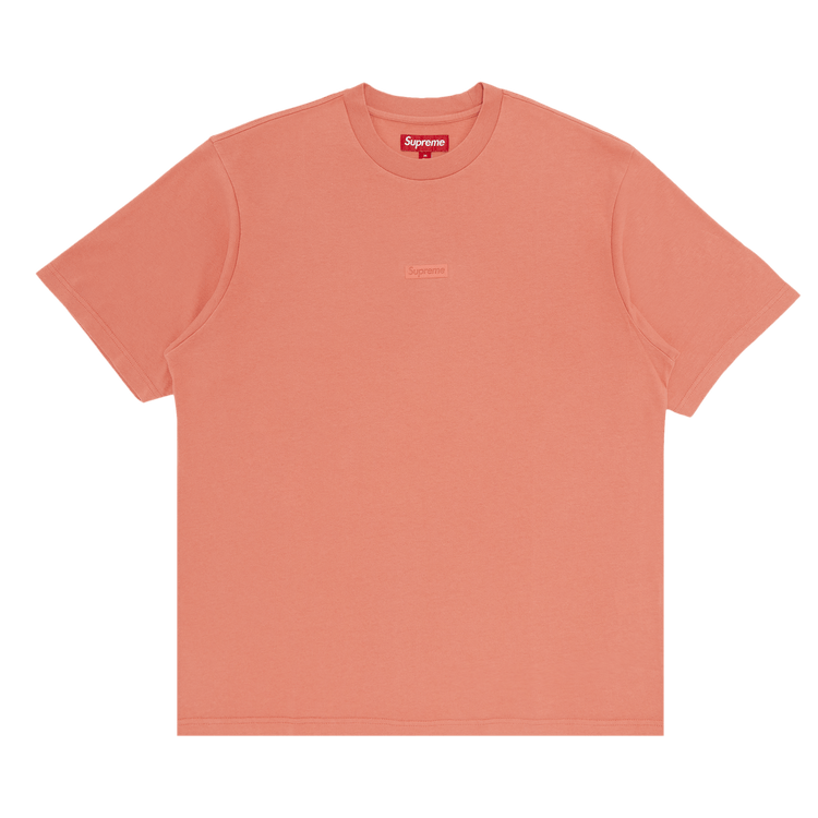 Size l Supreme High Density Small Box Short-Sleeve Top 'Peach'