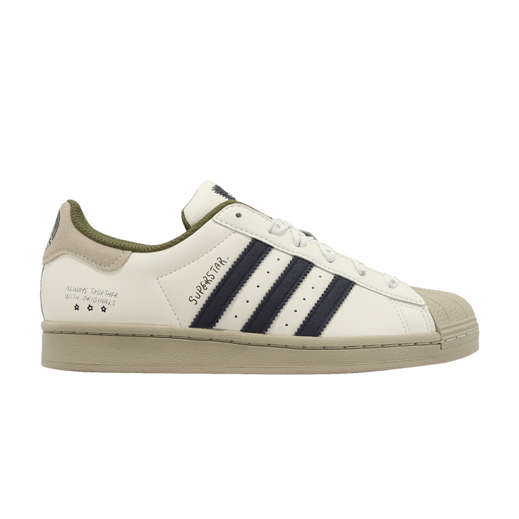 Yu Nagaba x adidas Superstar 'Always Together' | Cream | Men's Size 10.5
