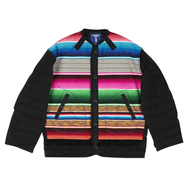 Buy Junya Watanabe Serape Wool Jacket 'Multicolor' - WJ J002