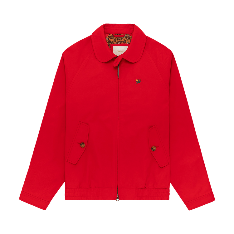 Red circle logo jacket new arrivals