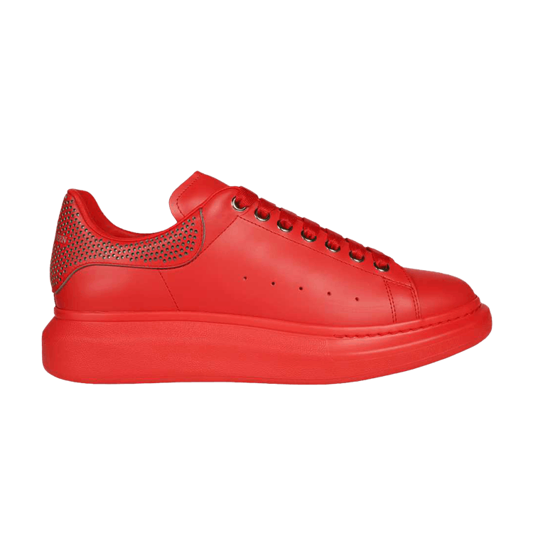 Alexander Mcqueen Oversized Sneaker 'Lust Red Perforated Heel'