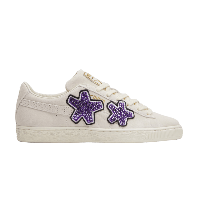 PUMA Swarovski x 100Wolves x Suede Studio 'Whisper White'